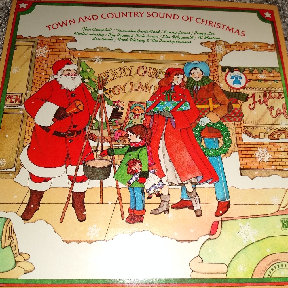Town and Country Sound of Christmas Vol. 2 Vinyl Record